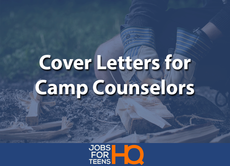 Cover letters for camp counselors